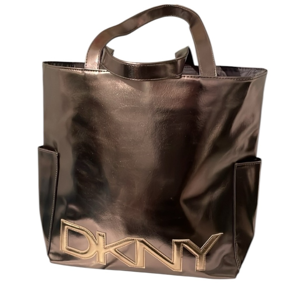DKNY Metallic Tote Bag